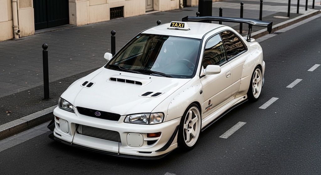 インプレッサWRX GC8 タクシーのドリ車