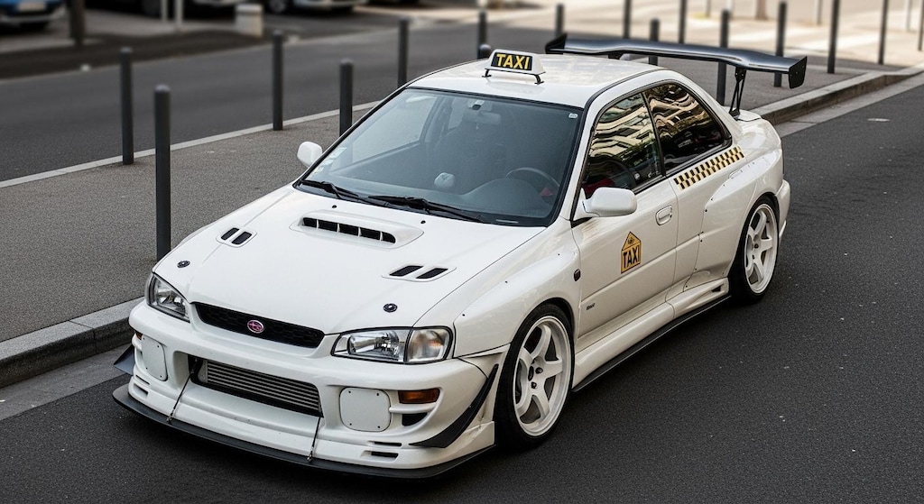 インプレッサWRX GC8 タクシーのドリ車