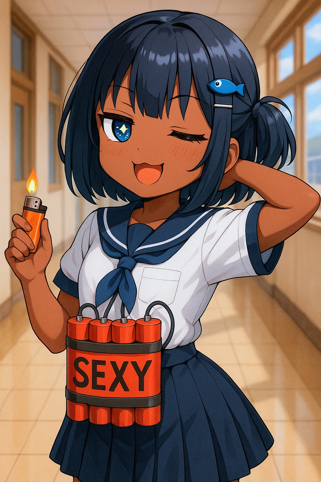 ダイナマイトボディーのこなつちゃん