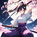 桜花の侍 2枚目