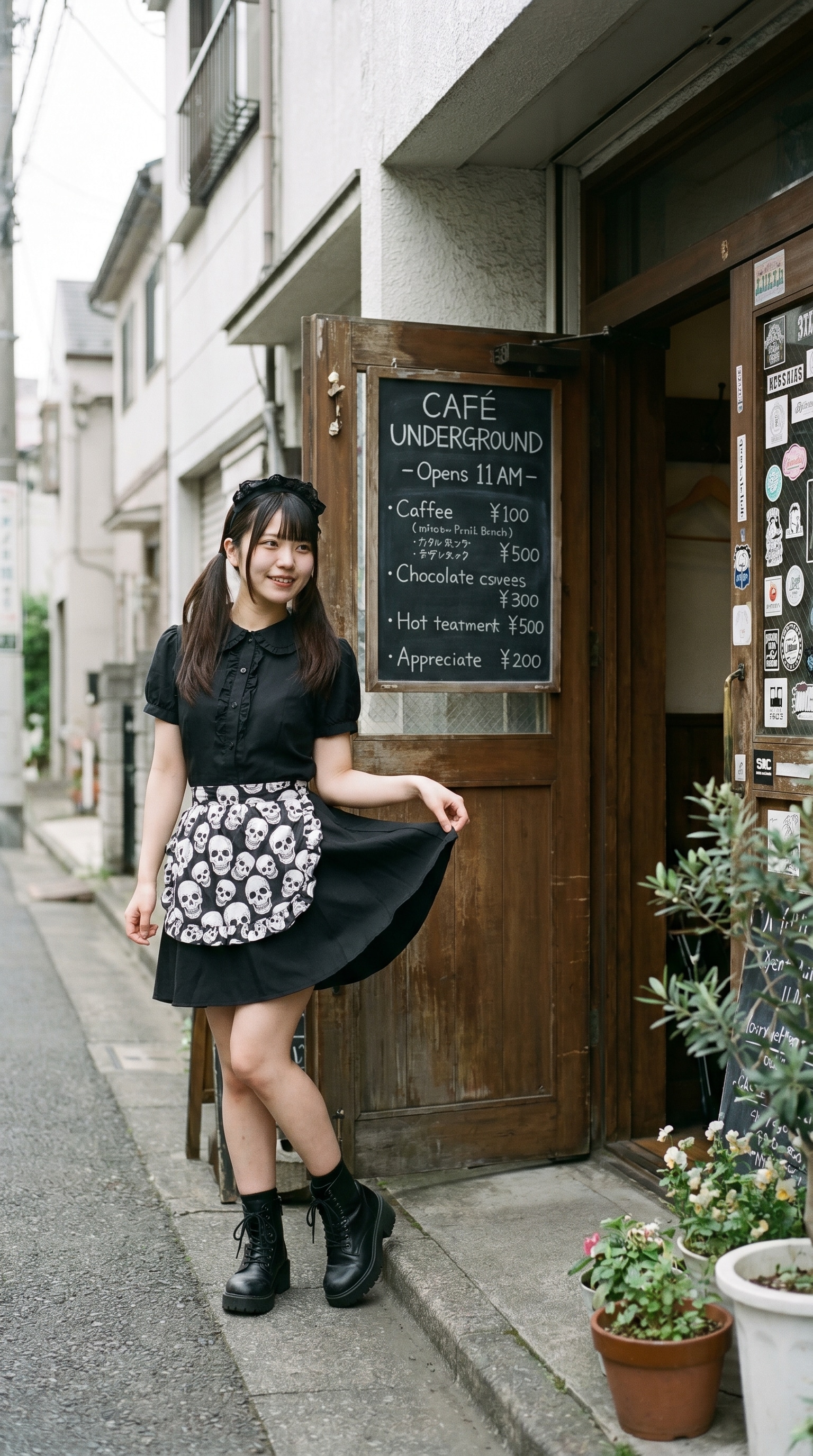 The Maid by the Hidden Door