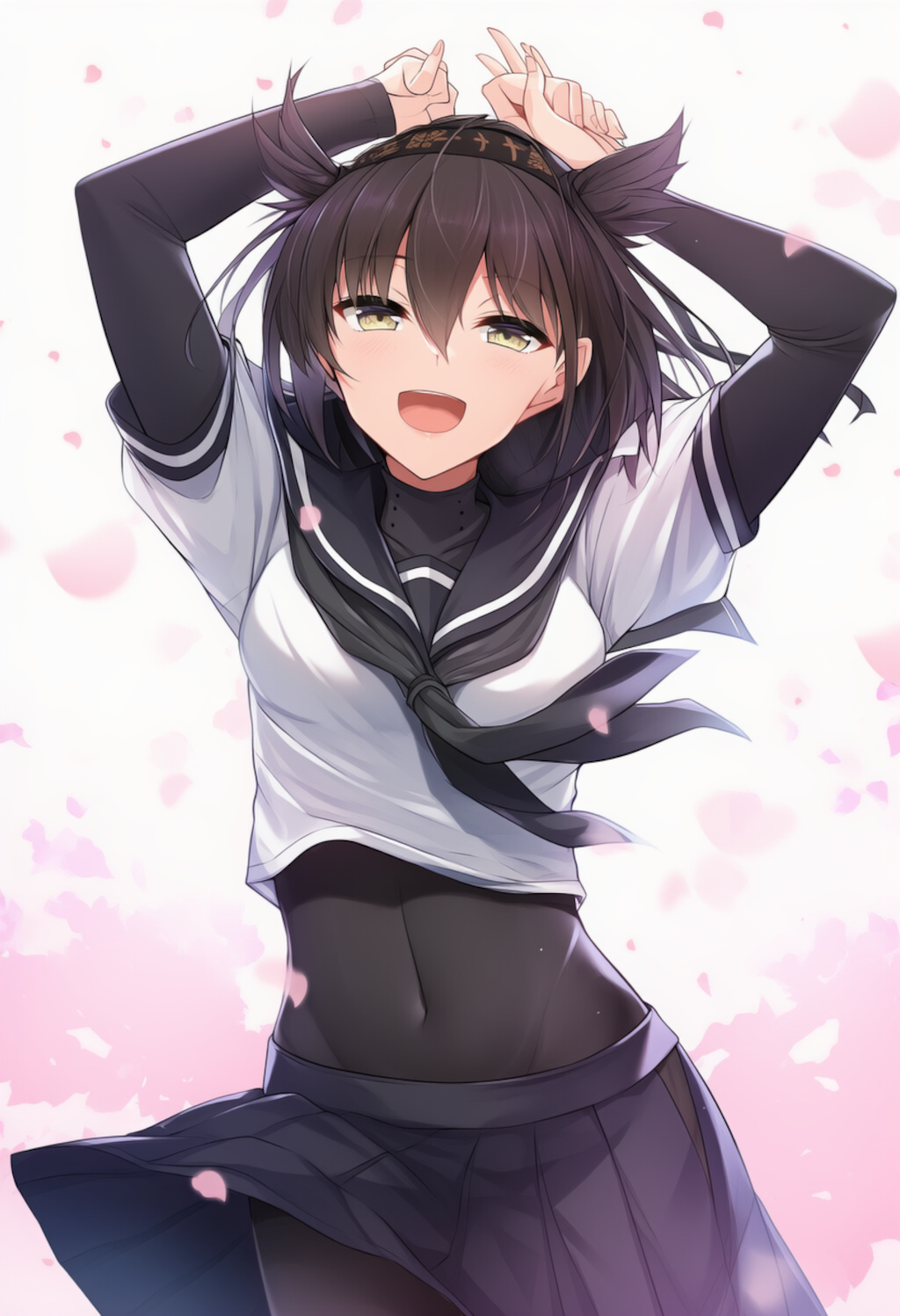 [がぞうあげます]　艦これの「初月」が踊ります