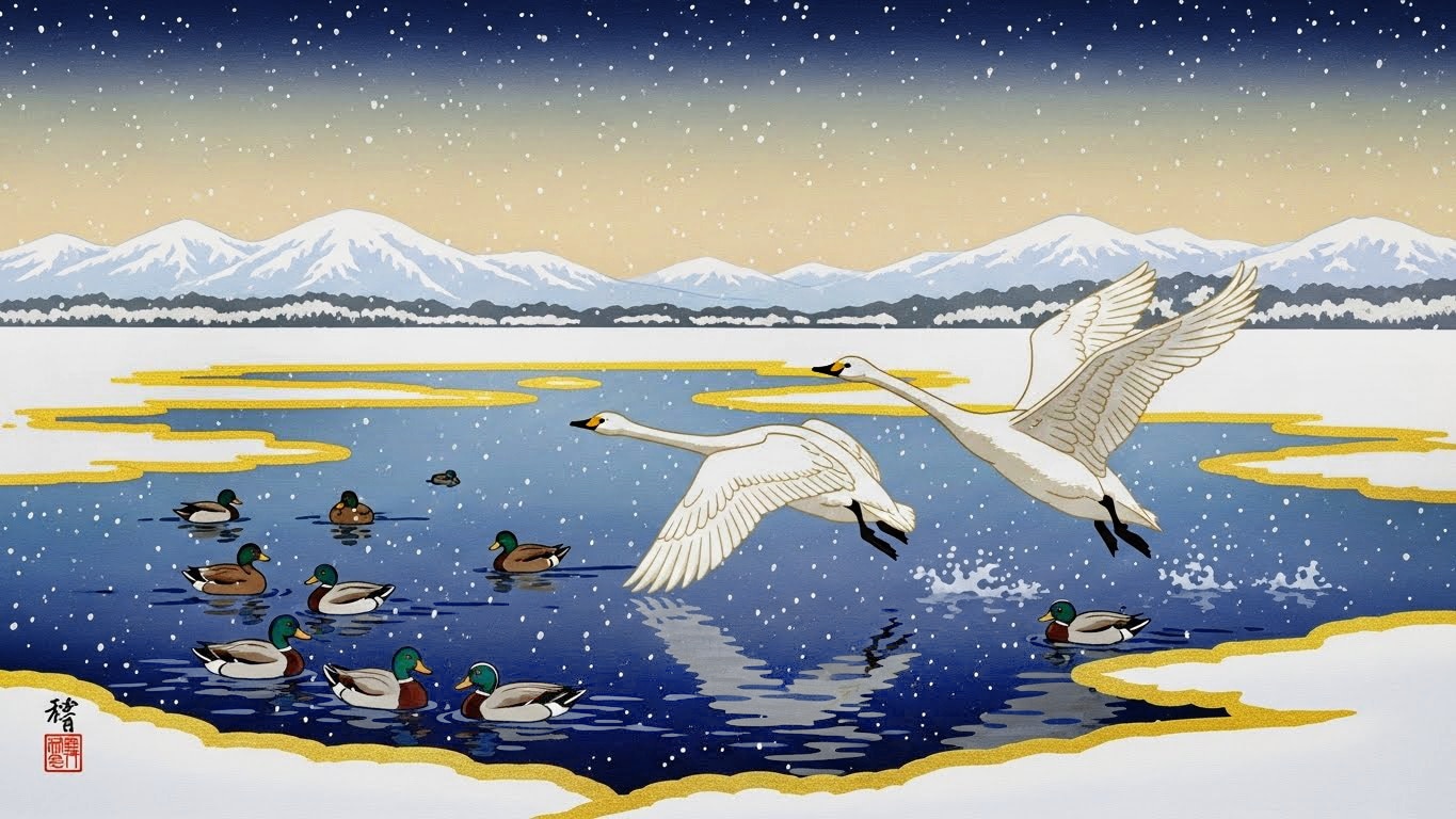 冬の使者 | の人気AIイラスト・グラビア