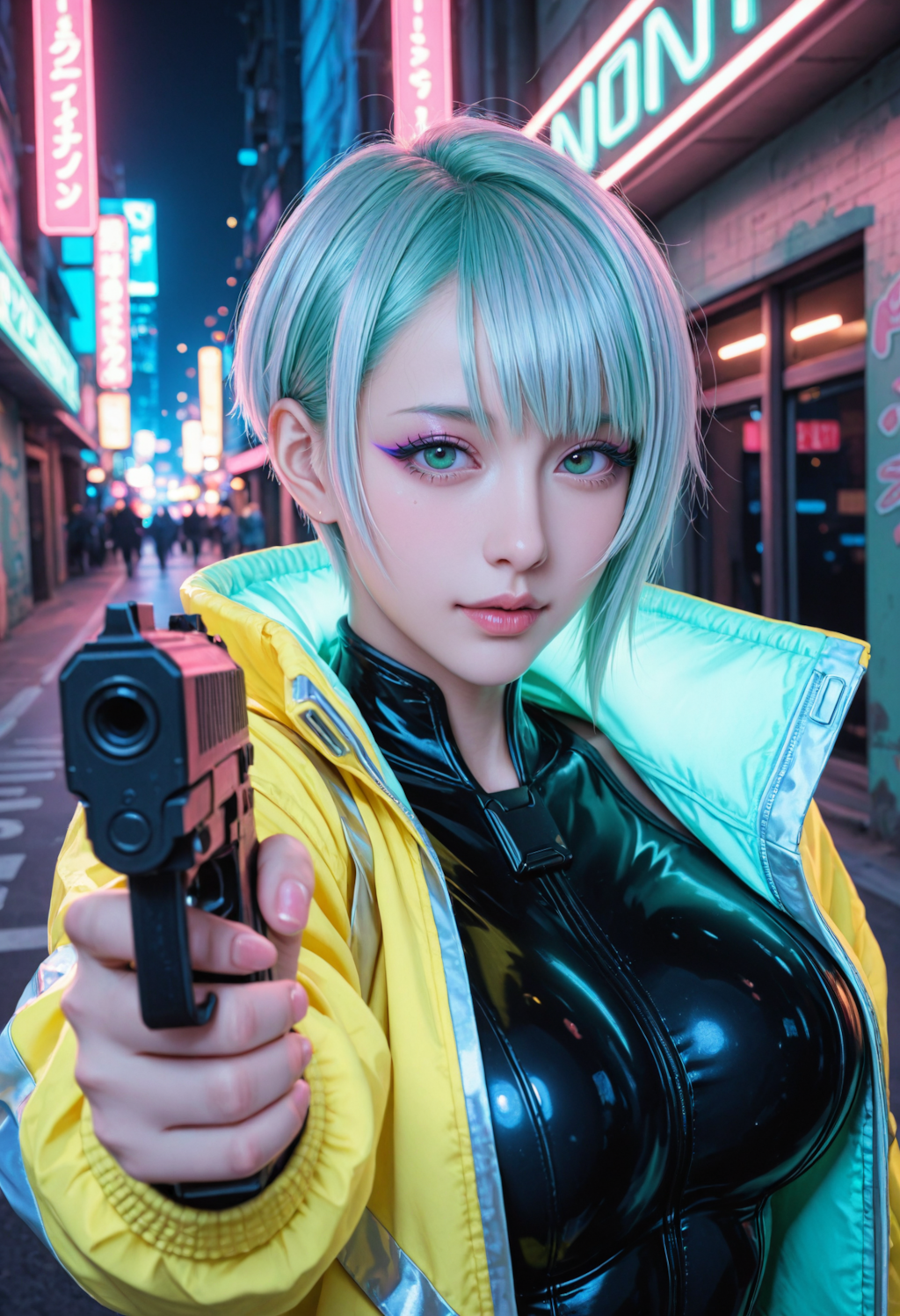 パステルサイバーパンク