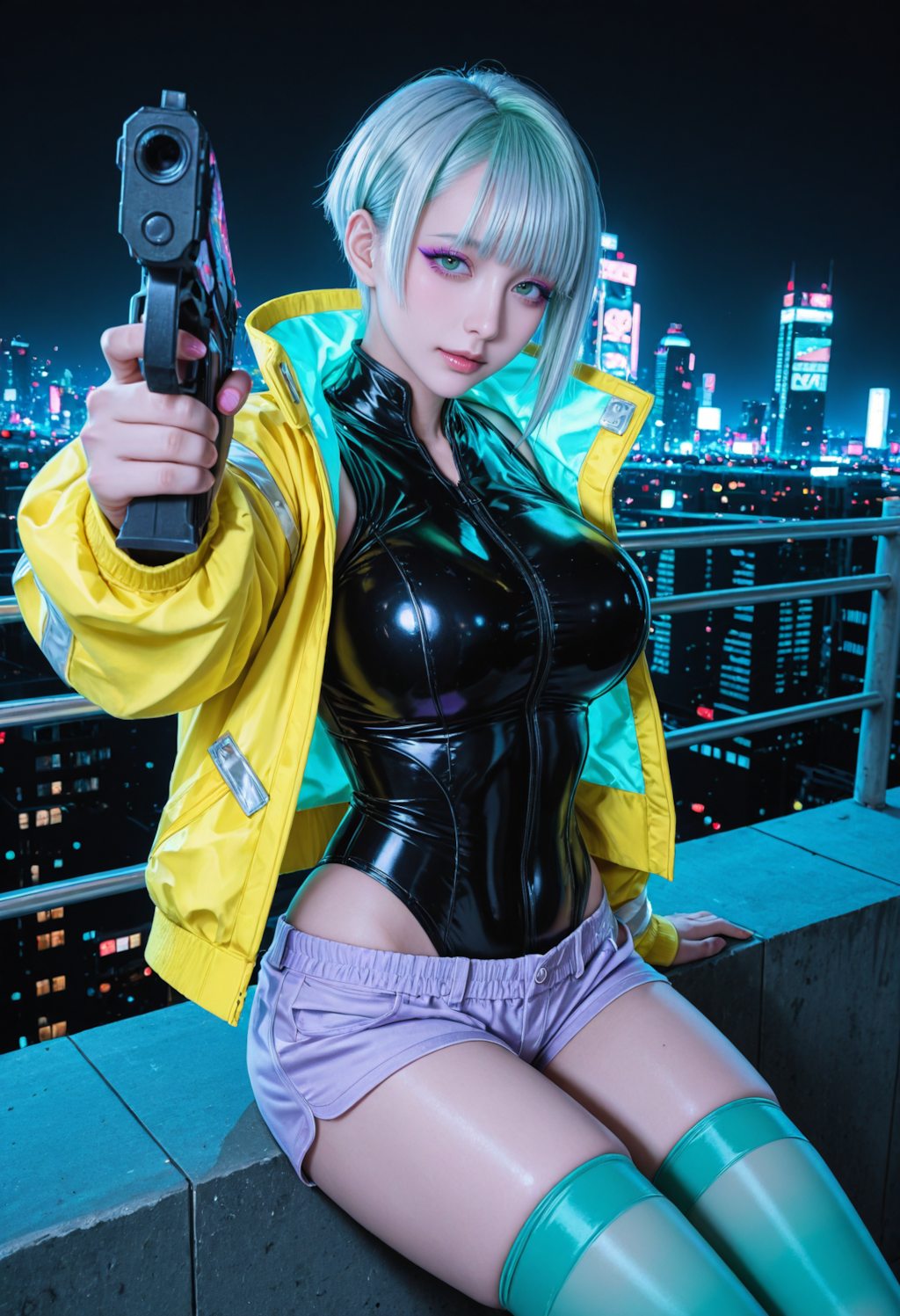 パステルサイバーパンク