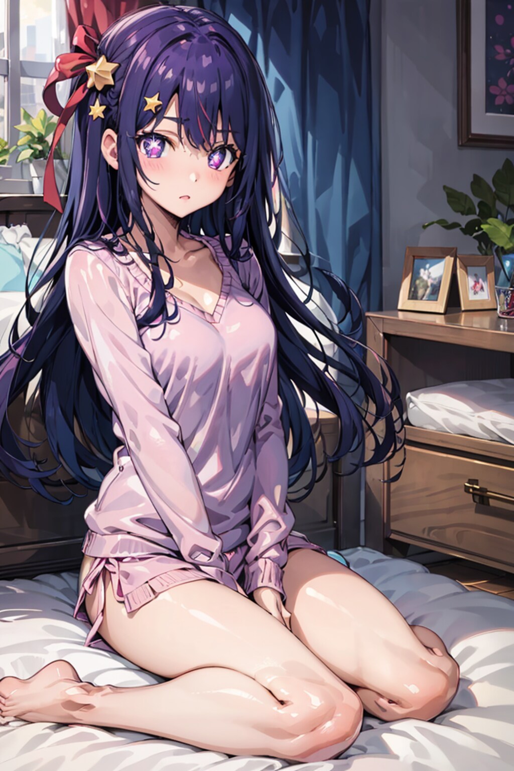 星野アイ 部屋着