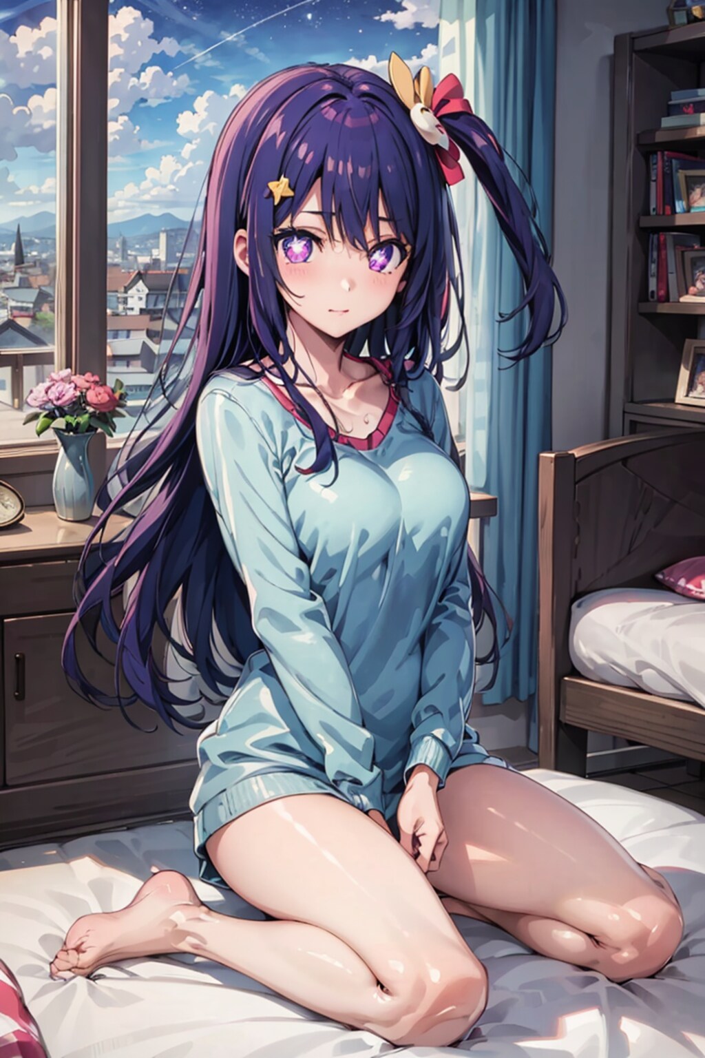 星野アイ 部屋着