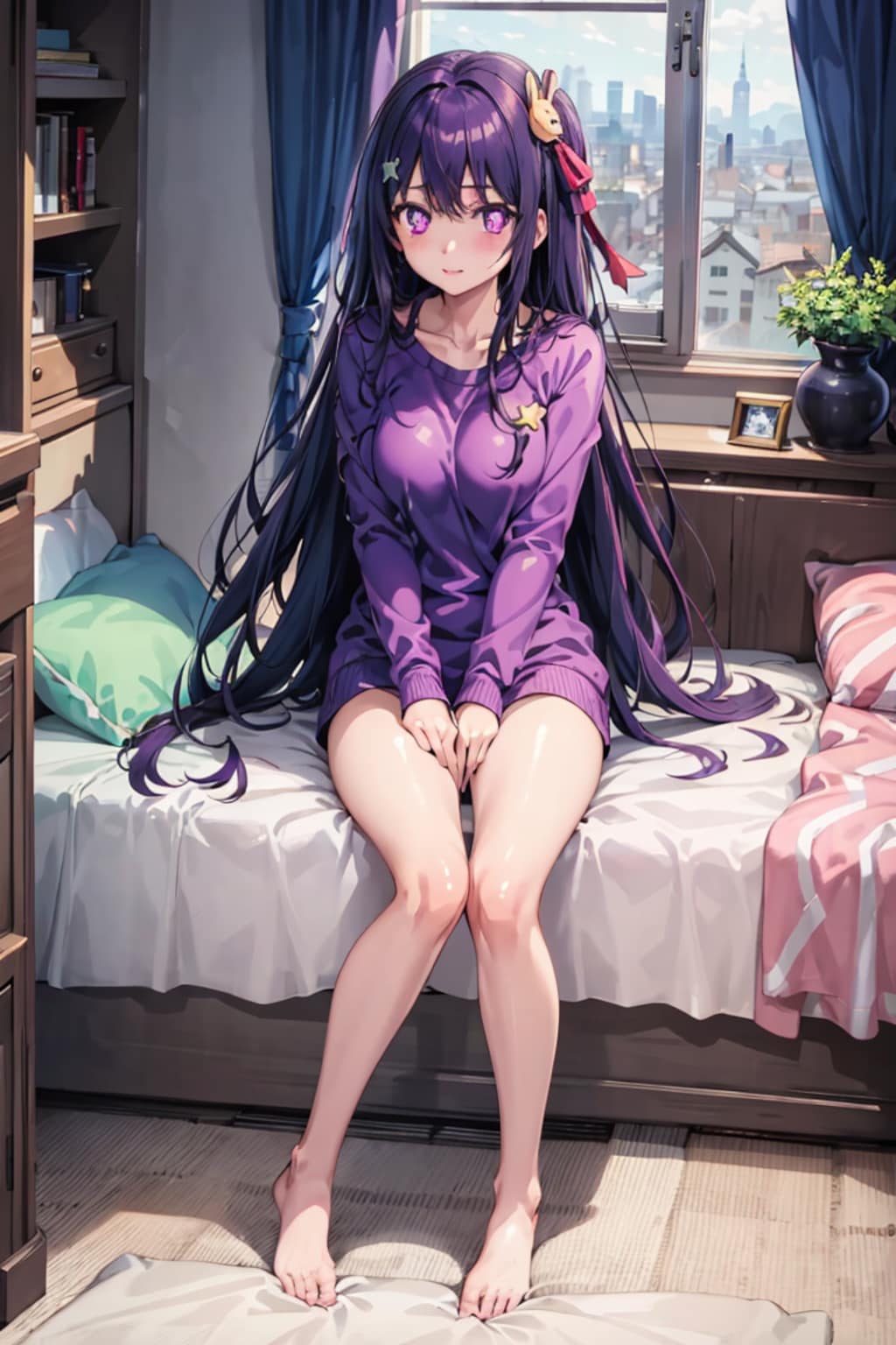 星野アイ 部屋着