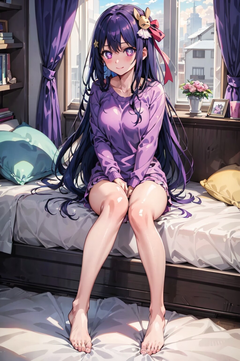 星野アイ 部屋着
