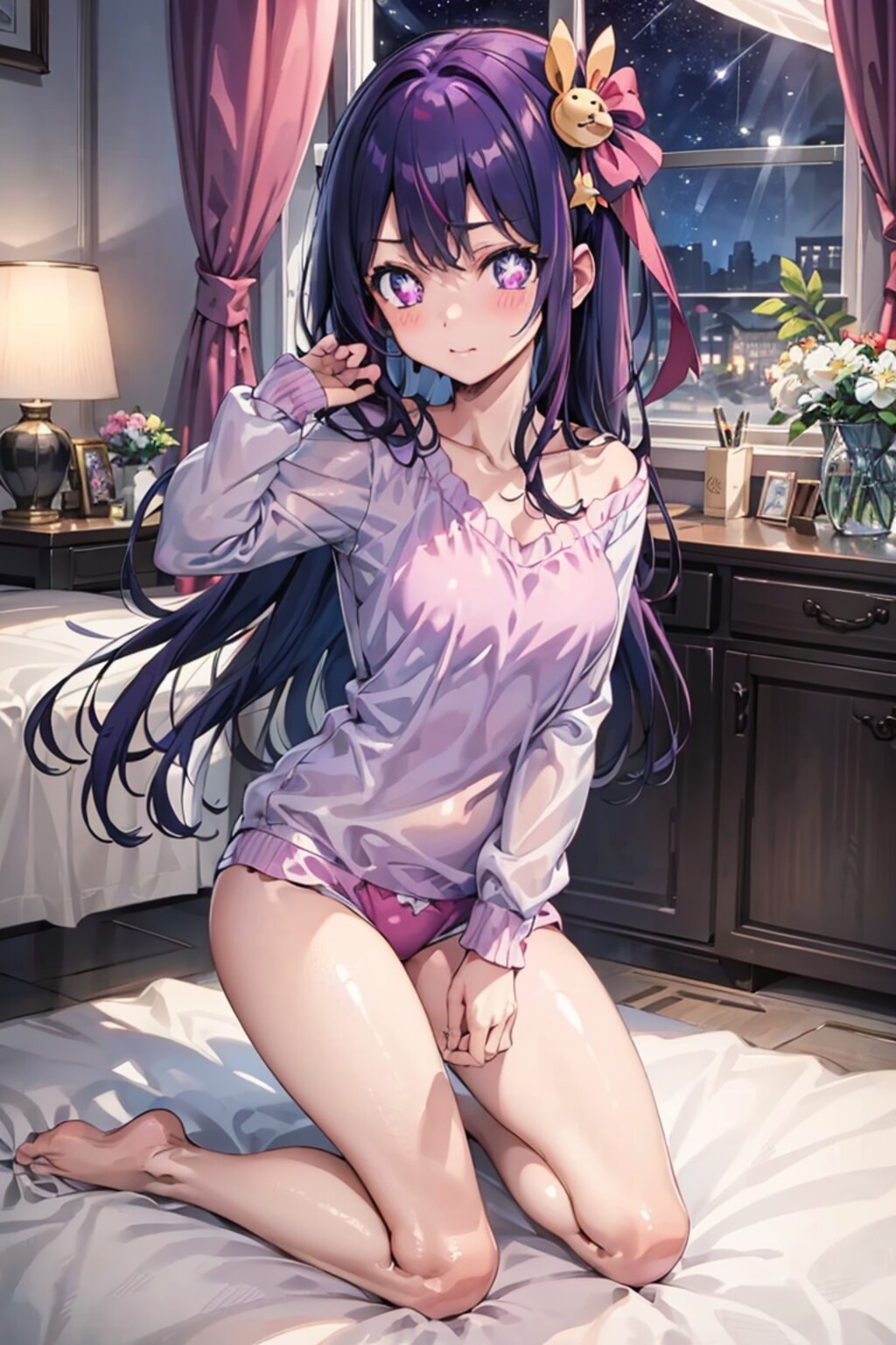 星野アイ 部屋着