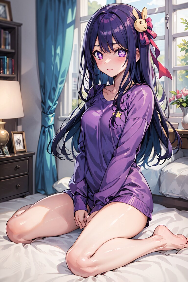 星野アイ 部屋着