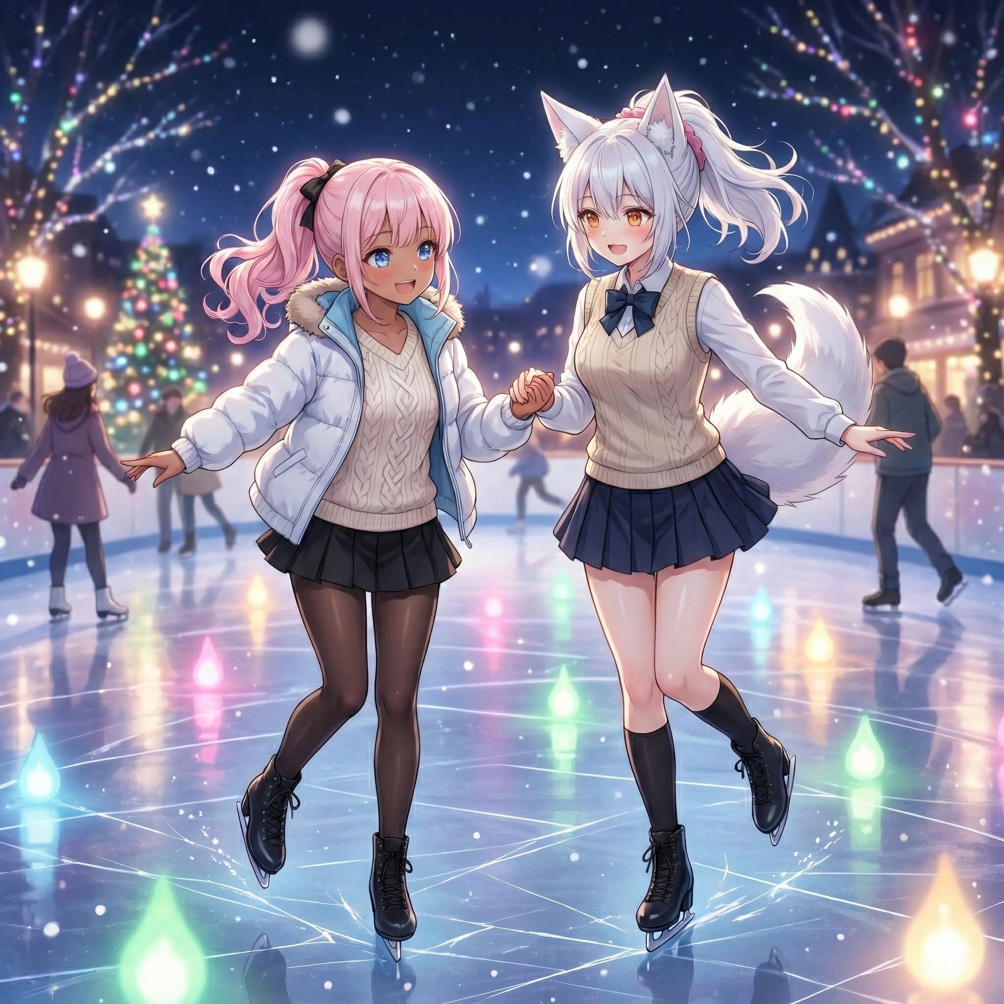 ショートストーリー　スケートの思い出 | の人気AIイラスト・グラビア