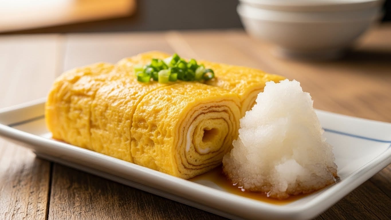 だし巻き卵と大根おろし | の人気AIイラスト・グラビア