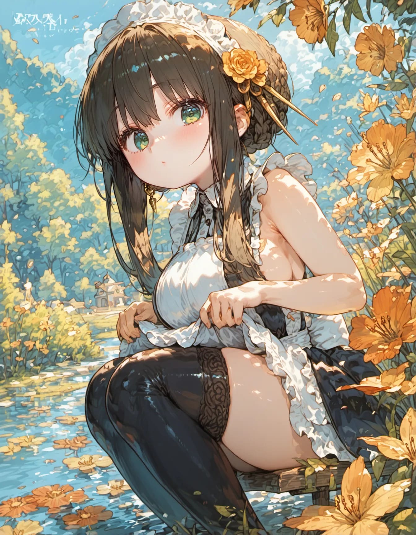 Maid of the Golden Meadow | の人気AIイラスト・グラビア