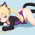 猫耳ツインテールの女の子 02 4枚目