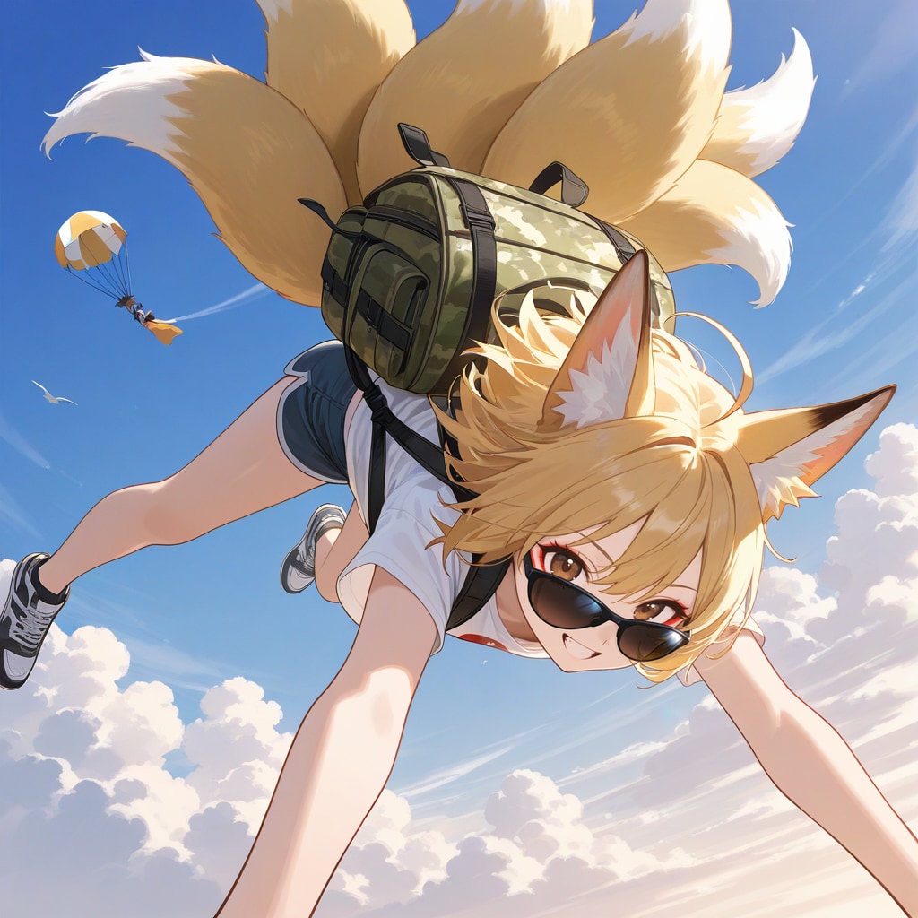 8/4　アニバーサリースカイダイビングの日