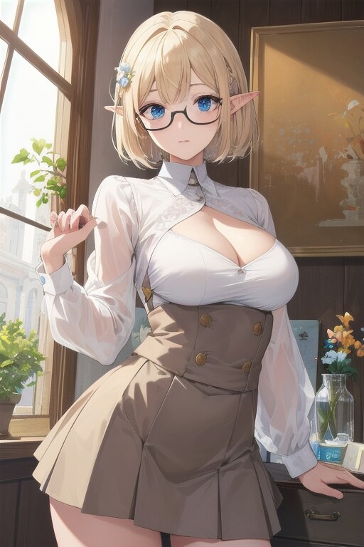 メガネエルフ委員長