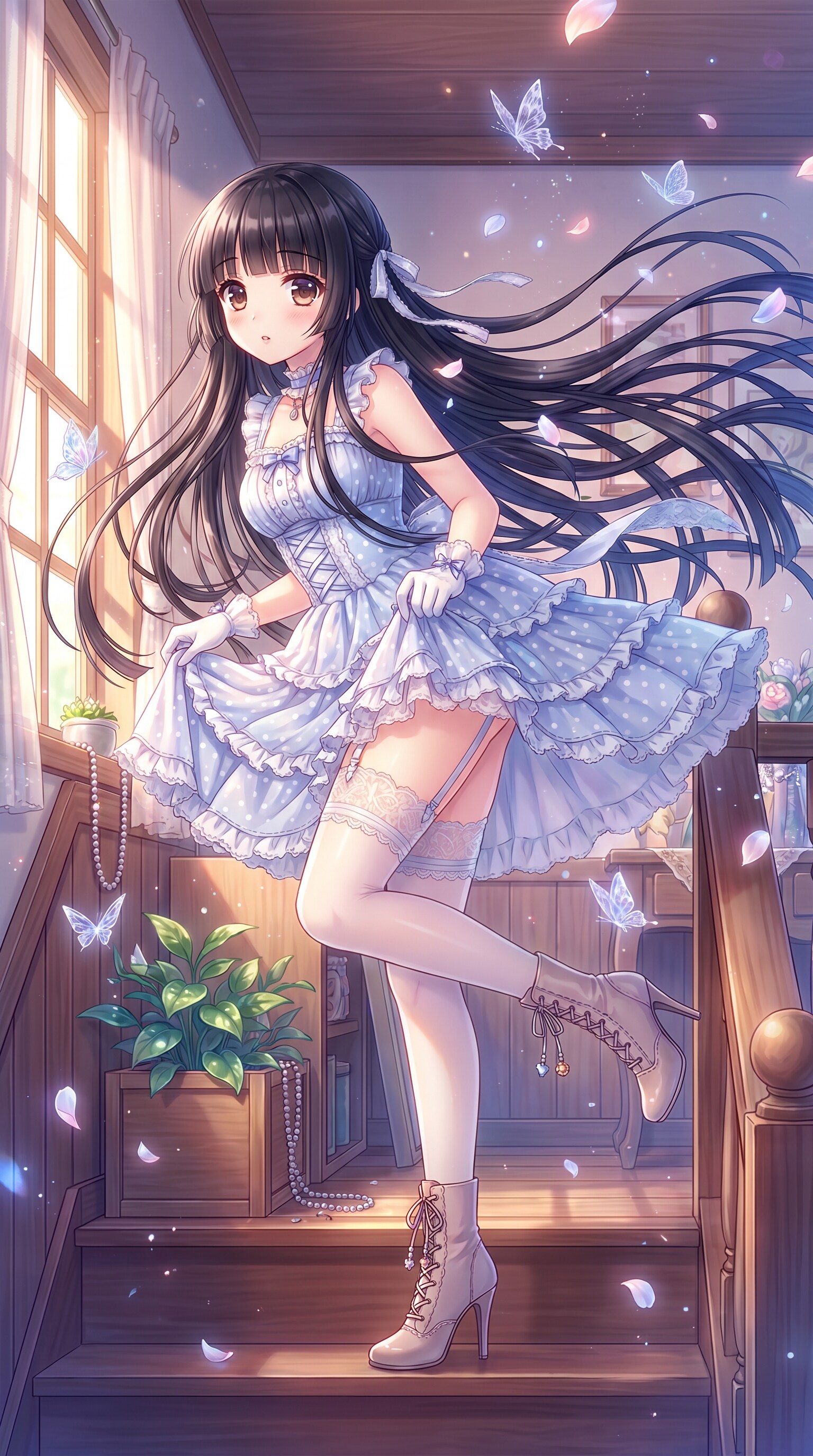 柔風舞う水玉譜