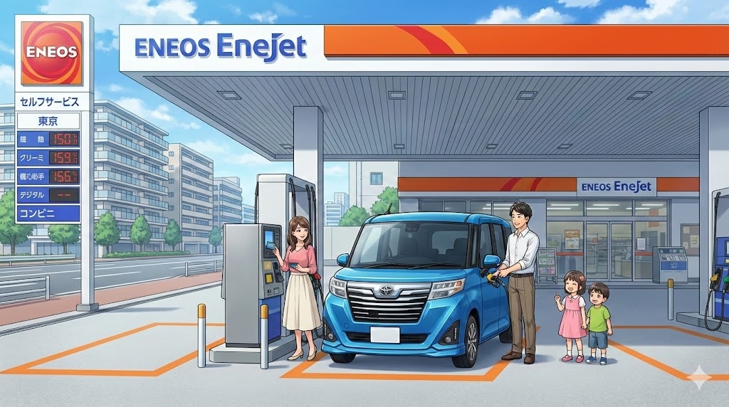 ガソリンスタンド⛽️🚙