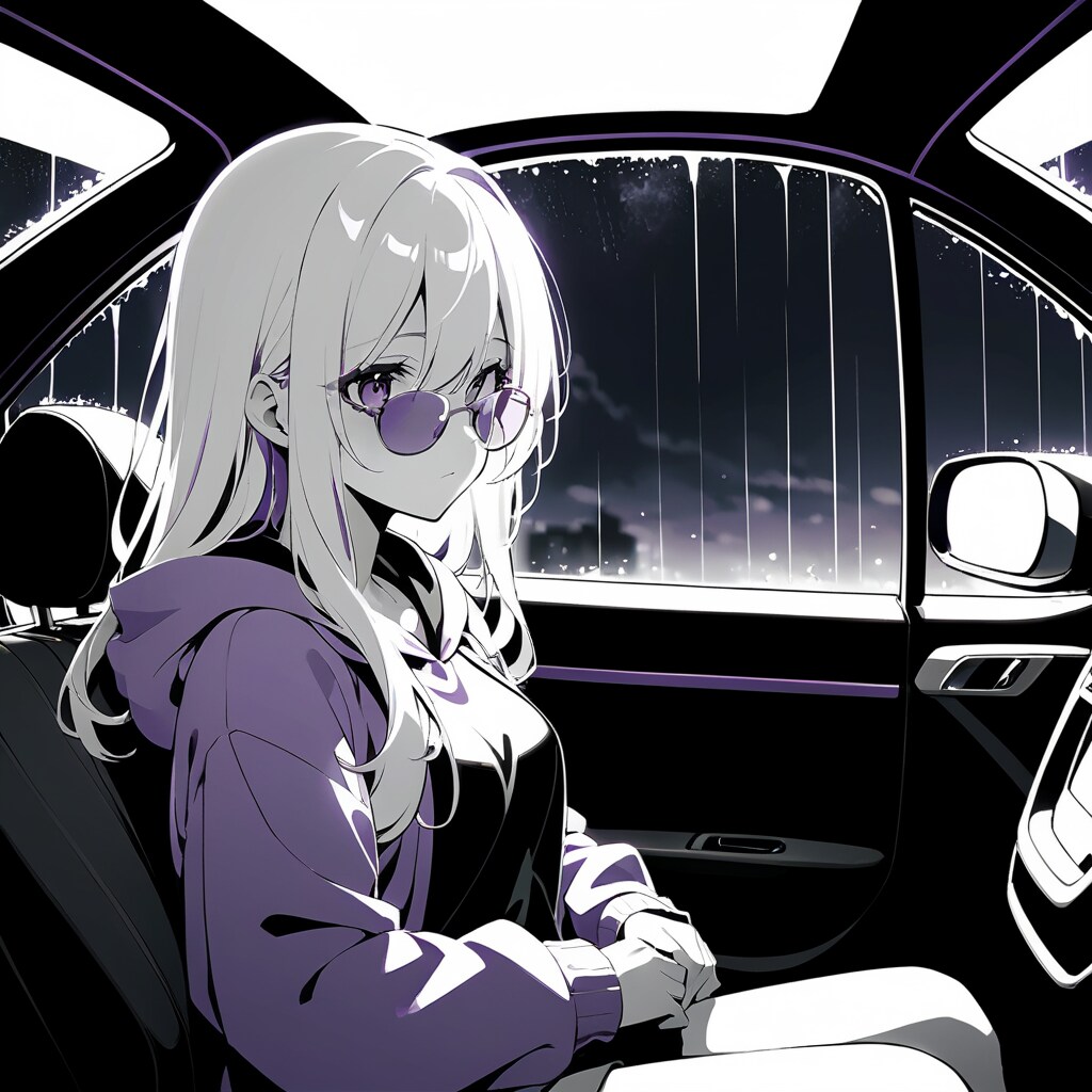 穏やかな紫 | の人気AIイラスト・グラビア