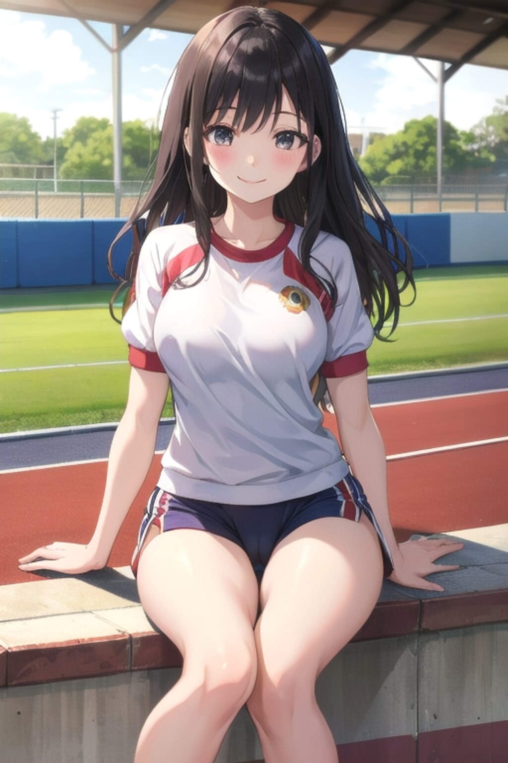 体操服の女の子