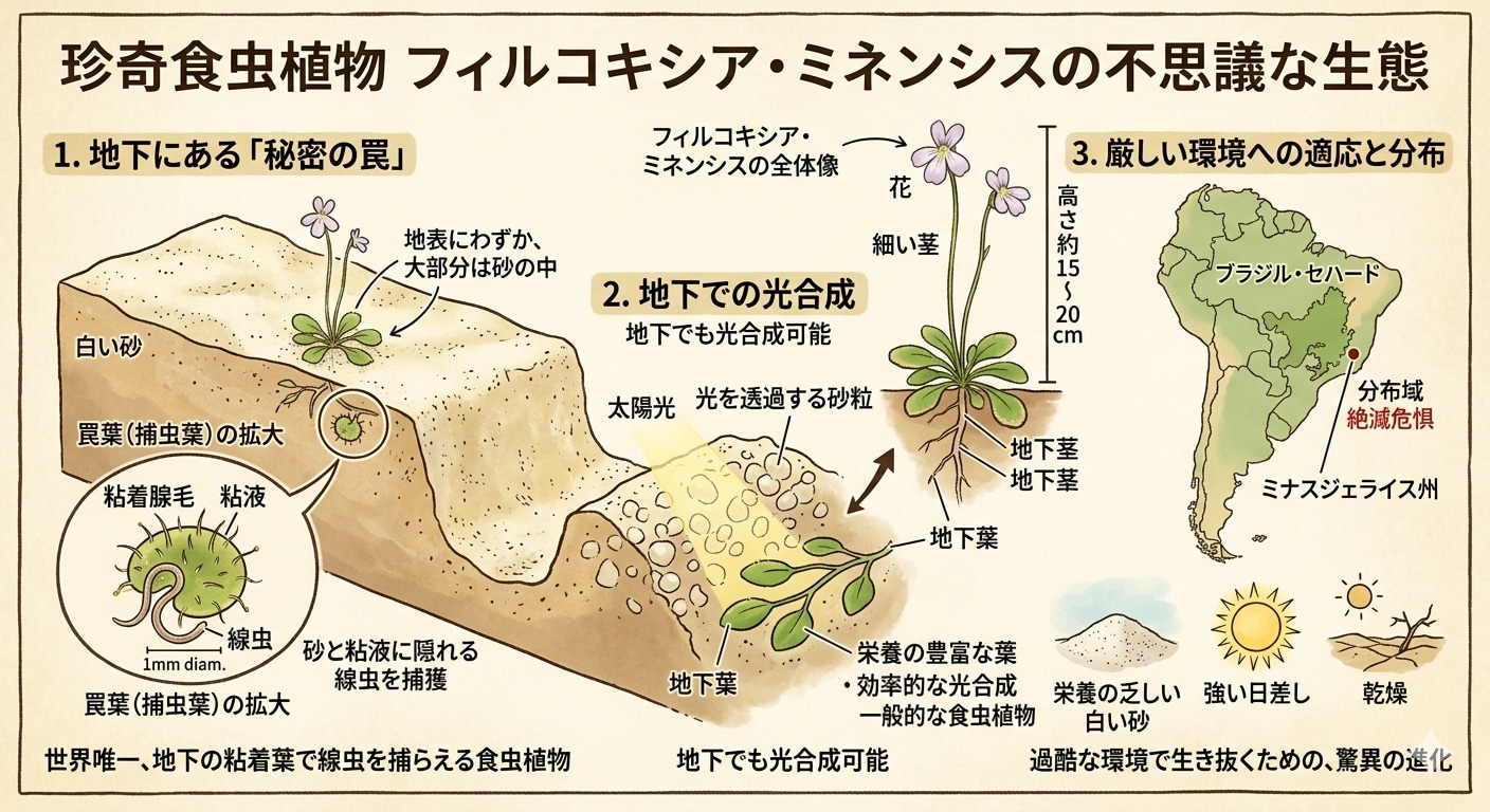 何か違う感じのPhilcoxia minensisちゃんの図説 | の人気AIイラスト・グラビア