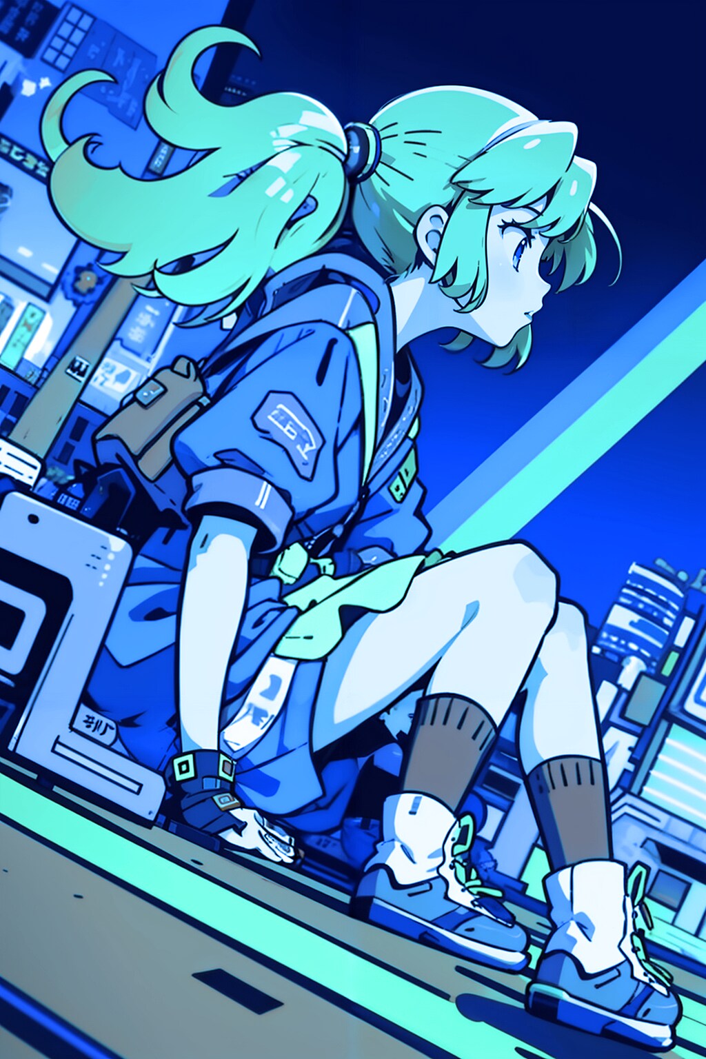 ネオレトロ ブルーガチャ
