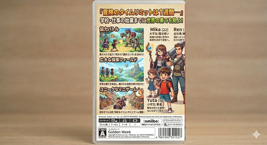 TVゲー厶『Golden Week』