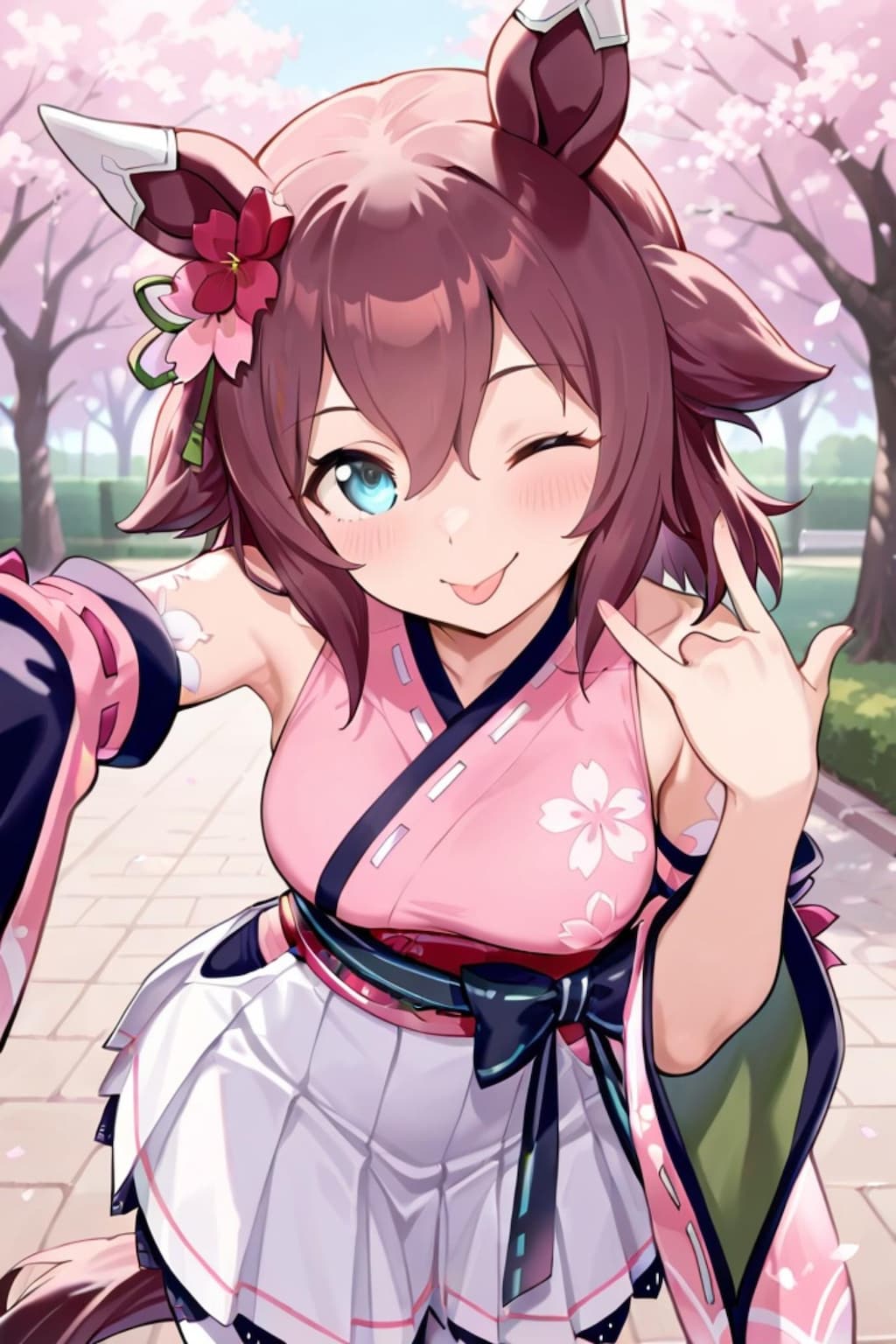 お誕生日のサクラチヨノオー🎂