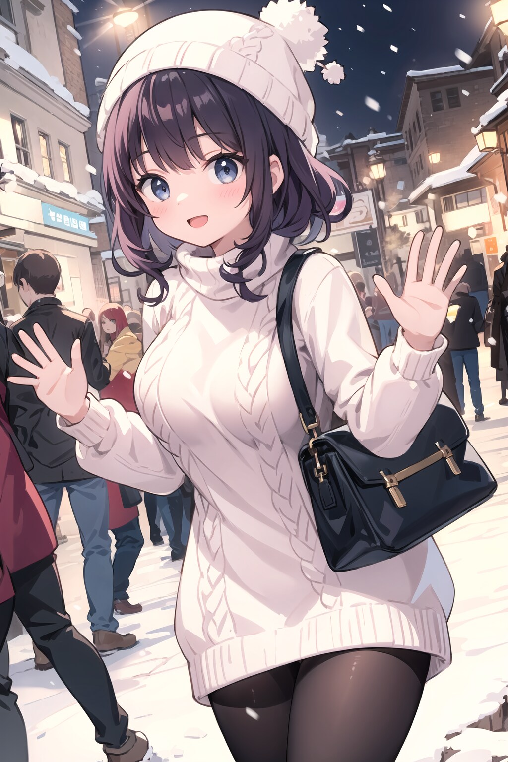 やっほー、待った？