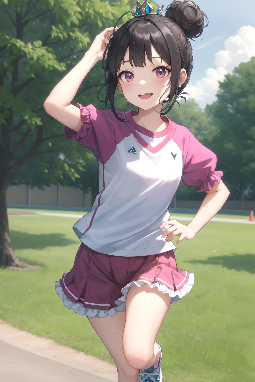 ジョギングするのです