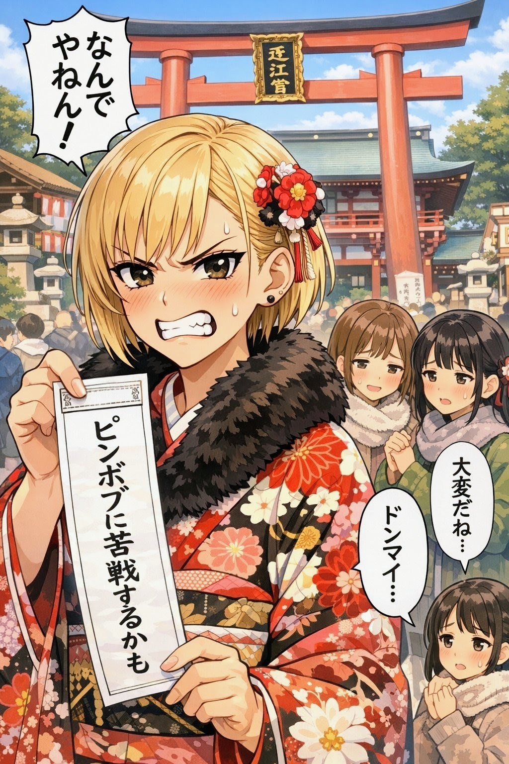 千鶴お姉やん✨の初詣⛩️ | の人気AIイラスト・グラビア