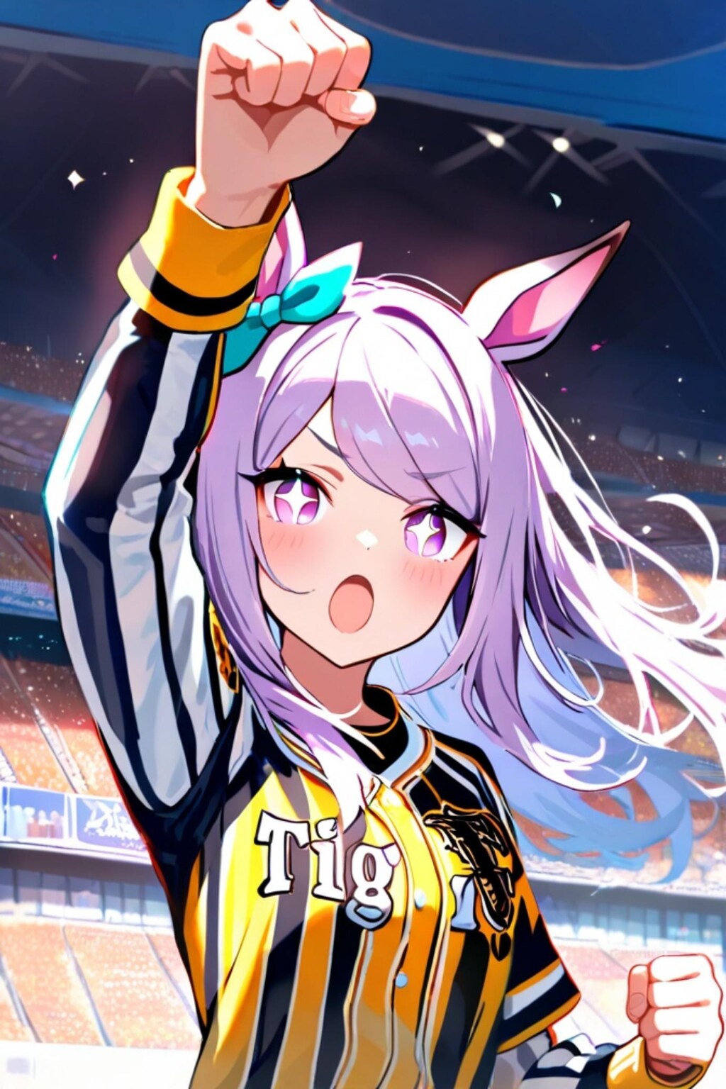 ウキウキなメジロマックイーン⚾️