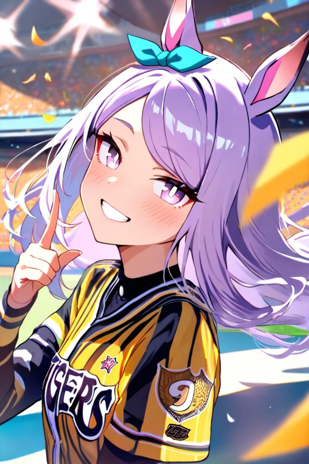 ウキウキなメジロマックイーン⚾️