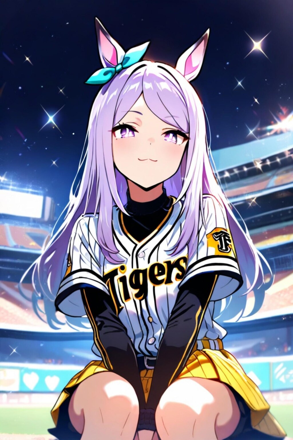 ウキウキなメジロマックイーン⚾️