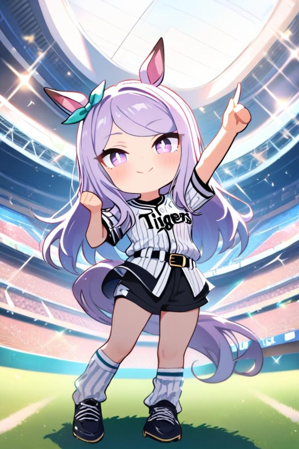 ウキウキなメジロマックイーン⚾️