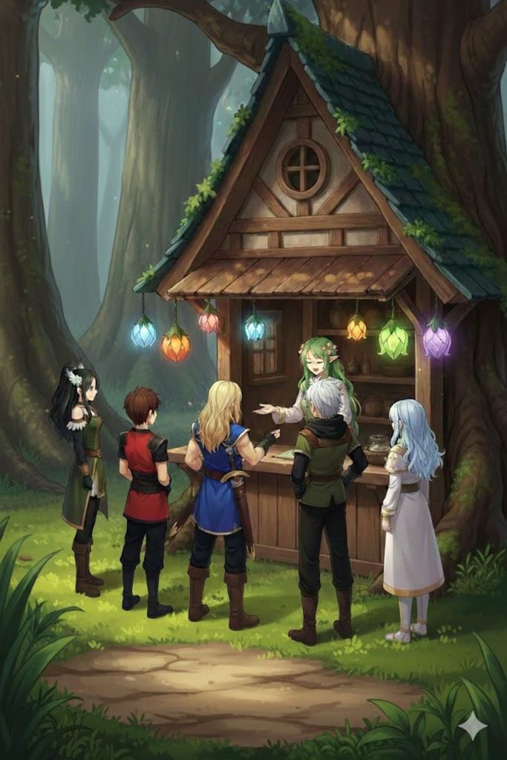 エルフの隠れ里