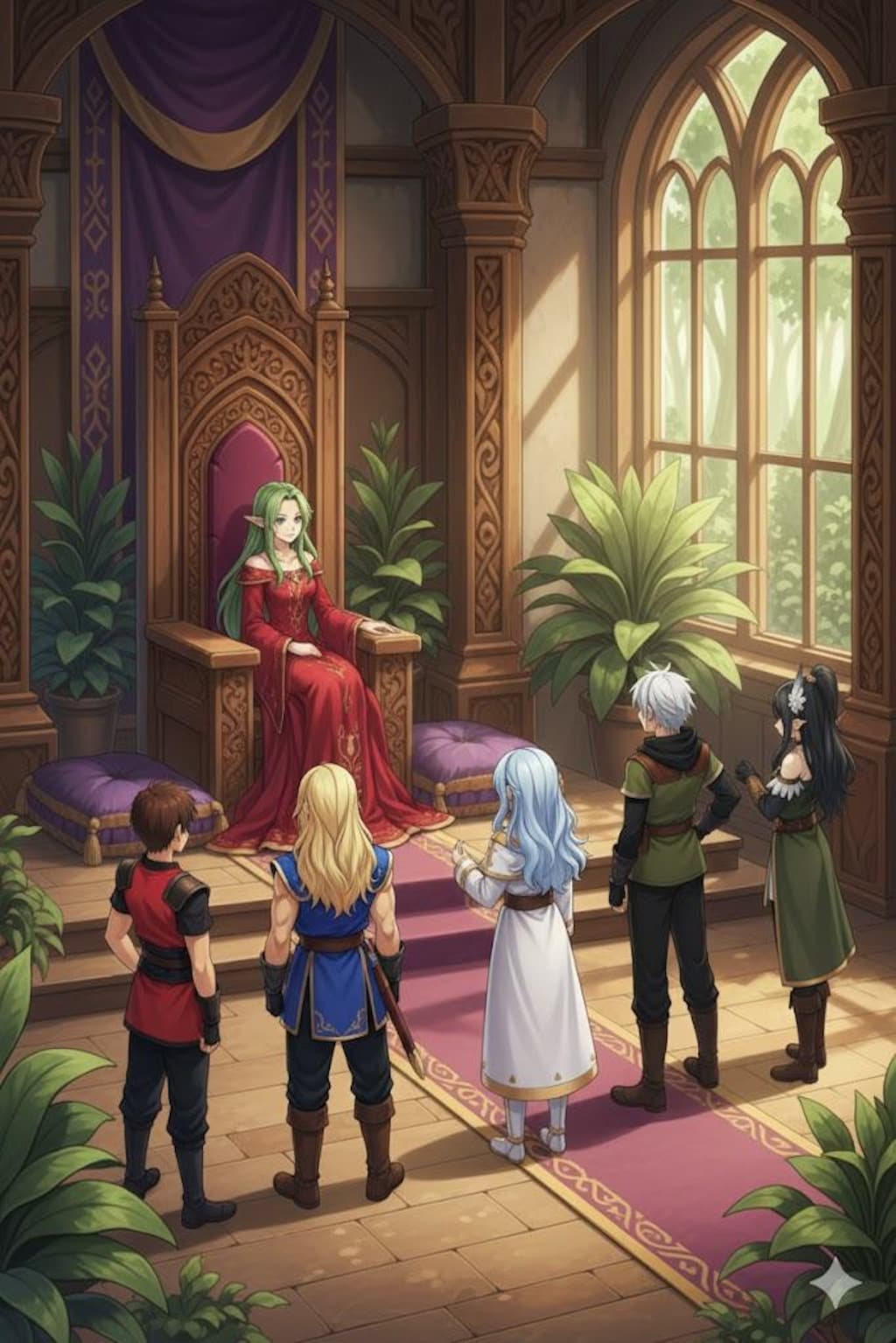 エルフの隠れ里