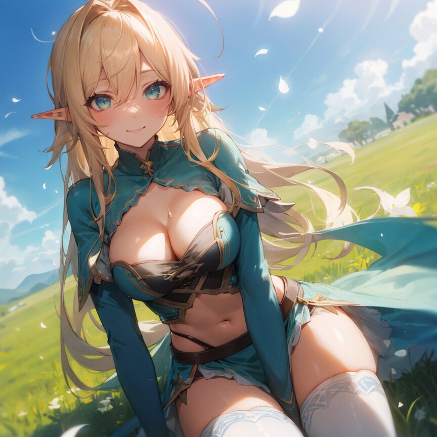春のエルフさん