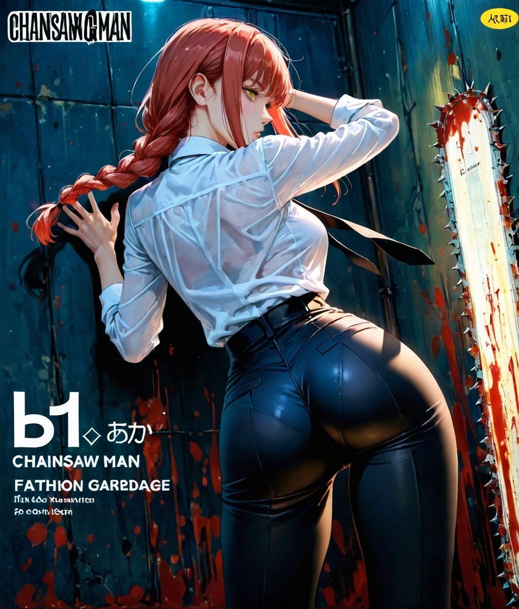 マキマ（謎な雑誌の表紙風） 004