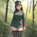 むっちりした女軍人 2枚目