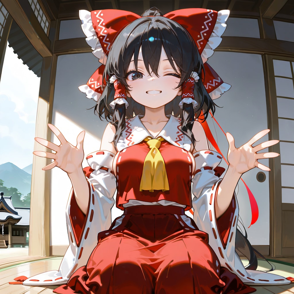 きょうのれいむさん（ゴメンネ製作のーと）