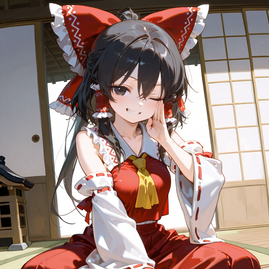 きょうのれいむさん（ゴメンネ製作のーと）