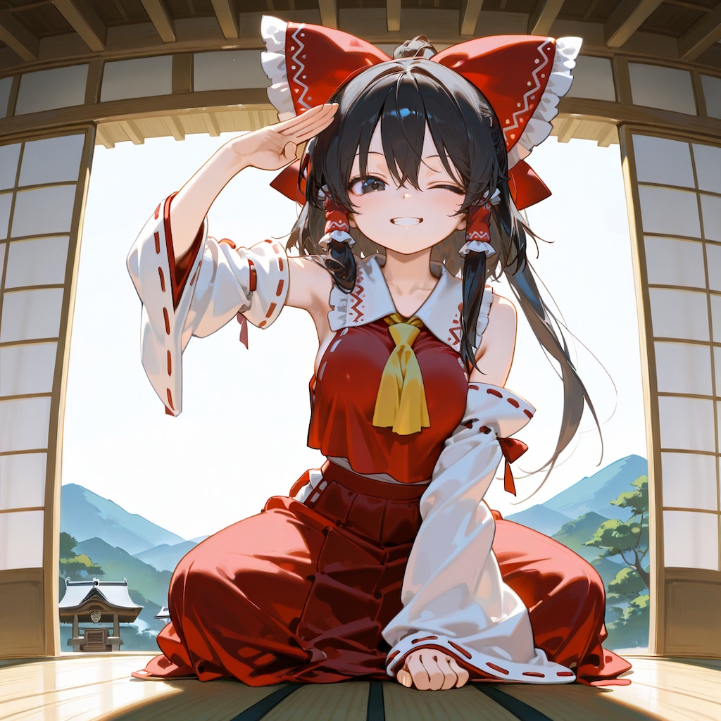 きょうのれいむさん（ゴメンネ製作のーと）