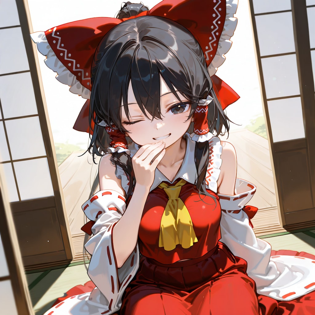 きょうのれいむさん（ゴメンネ製作のーと）