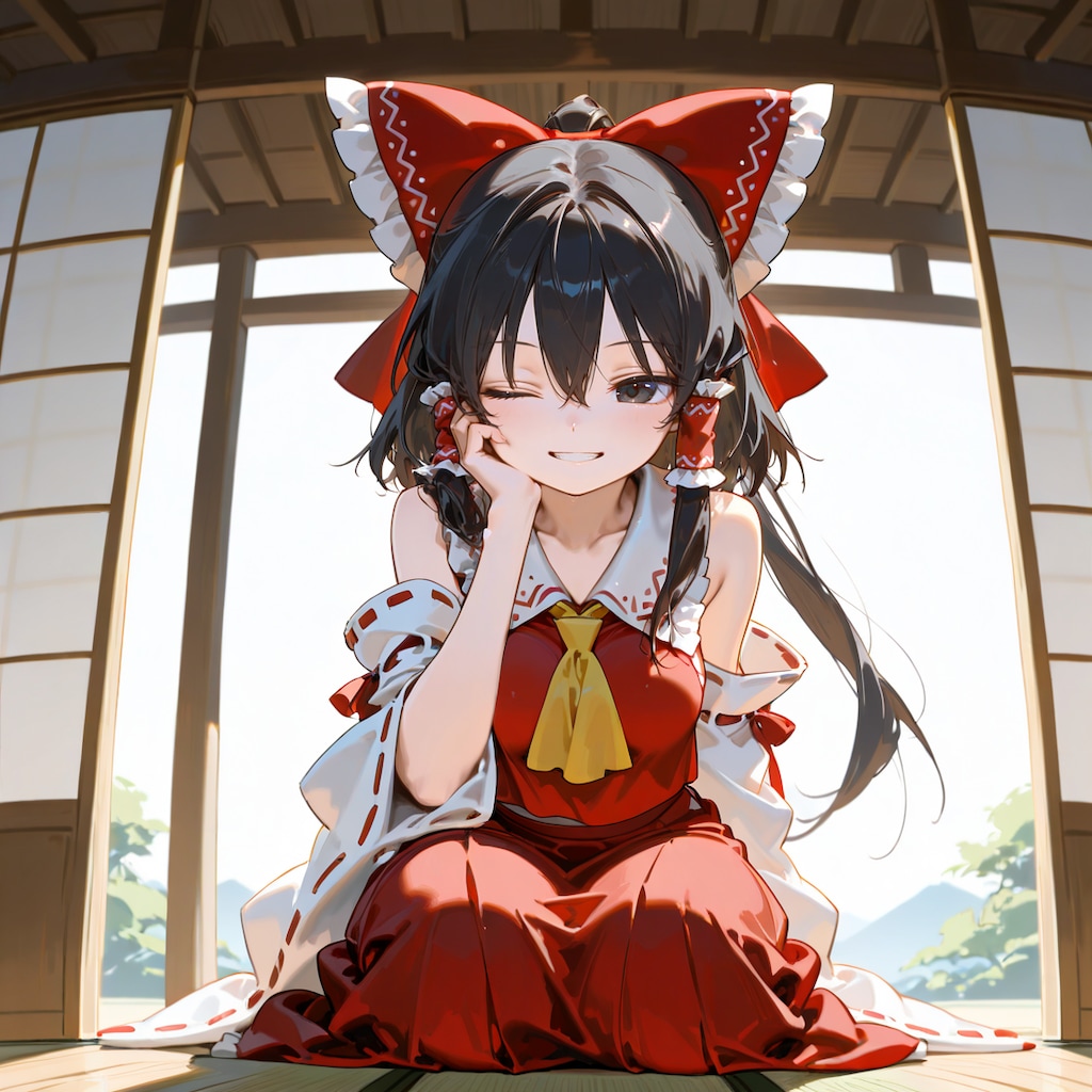 きょうのれいむさん（ゴメンネ製作のーと）