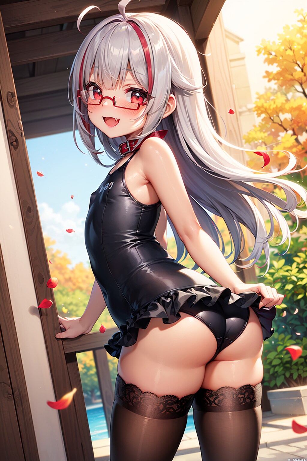 見返りスク水ジョジ💕