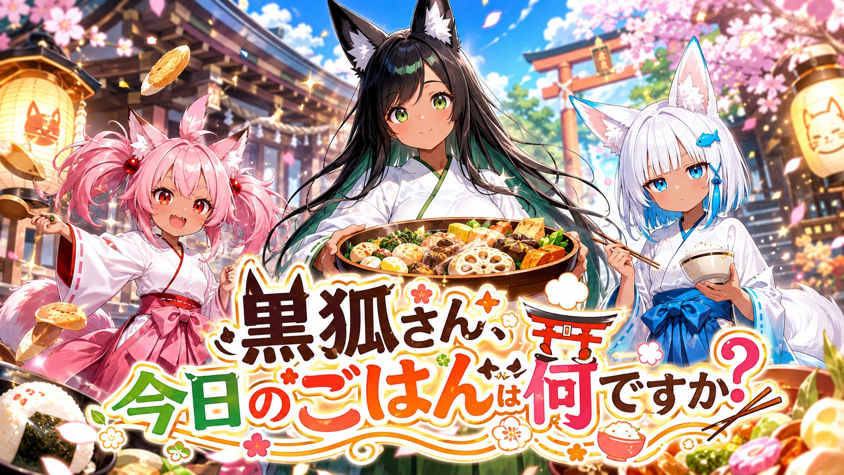 アニメ版「黒狐さん、今日のごはんは何ですか？」