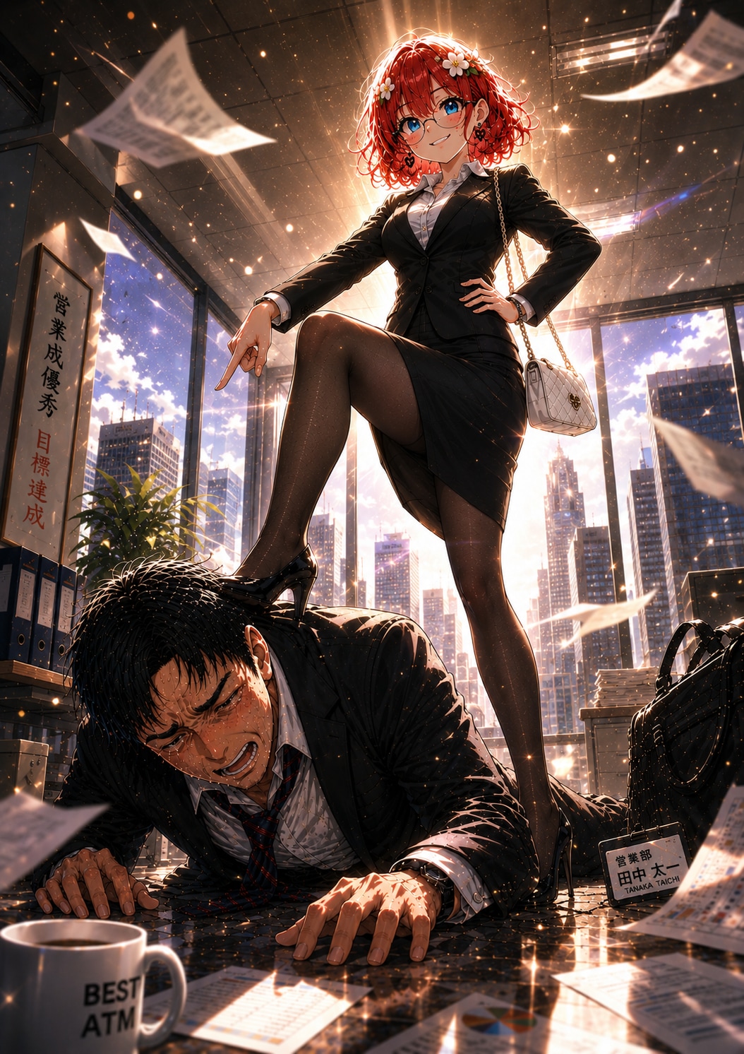 逆光の女王と敗北営業マン