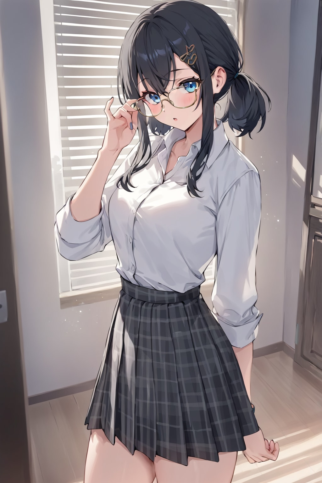 制服風 | の人気AIイラスト・グラビア